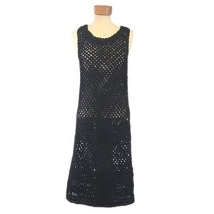 NWT Calzedonia Italian Open Knit Swim Dress